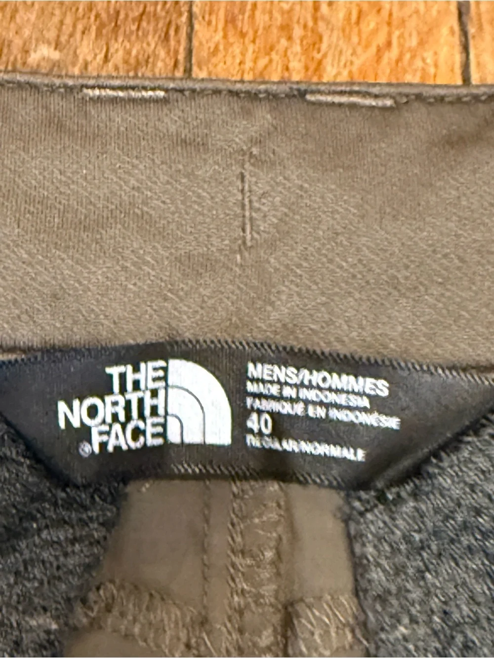 The North Face Men’s Olive Shorts with Subtle Logo